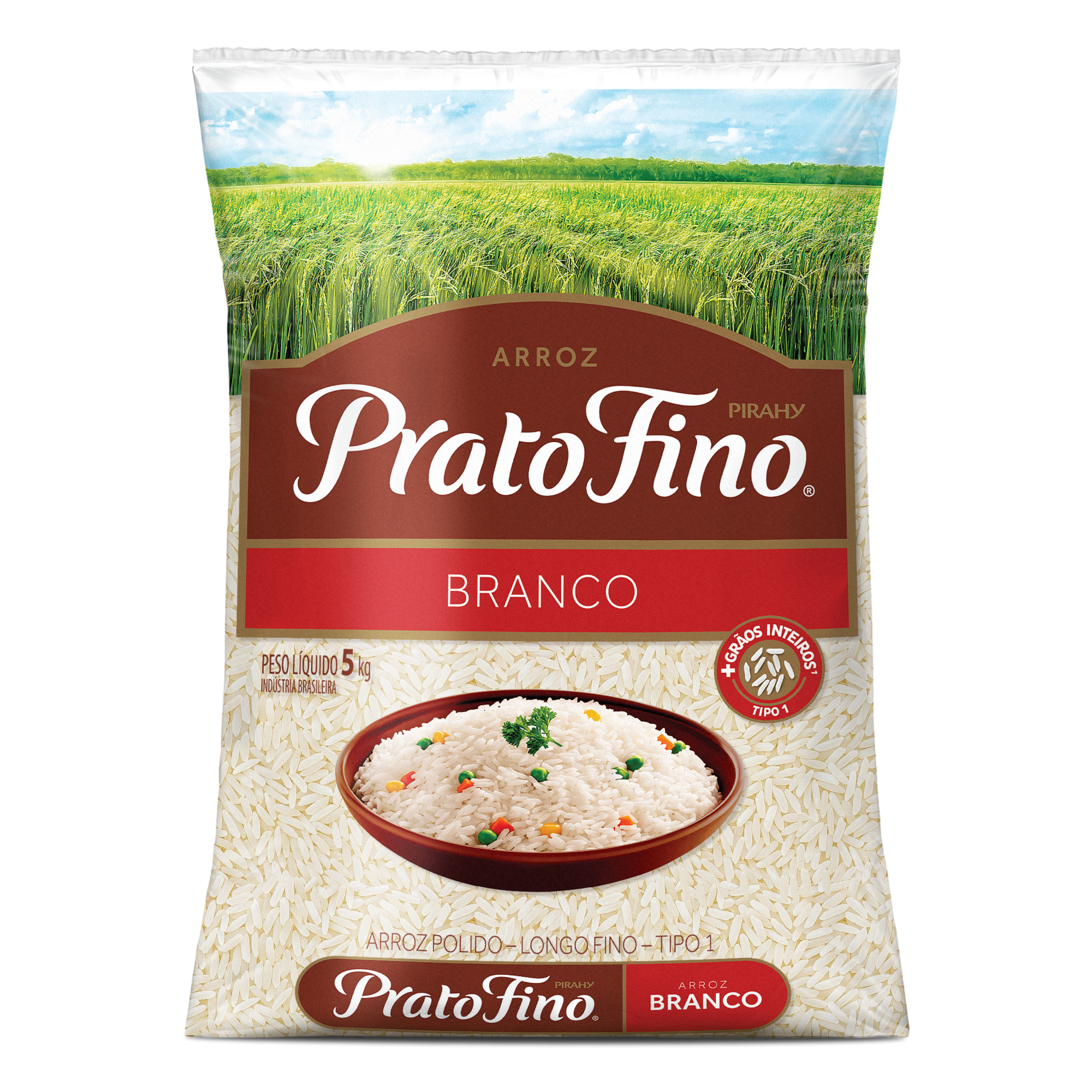 Arroz Tipo 1 Prato Fino Branco 5kg Arroz Tipo 1 Prato Fino Branco 5kg