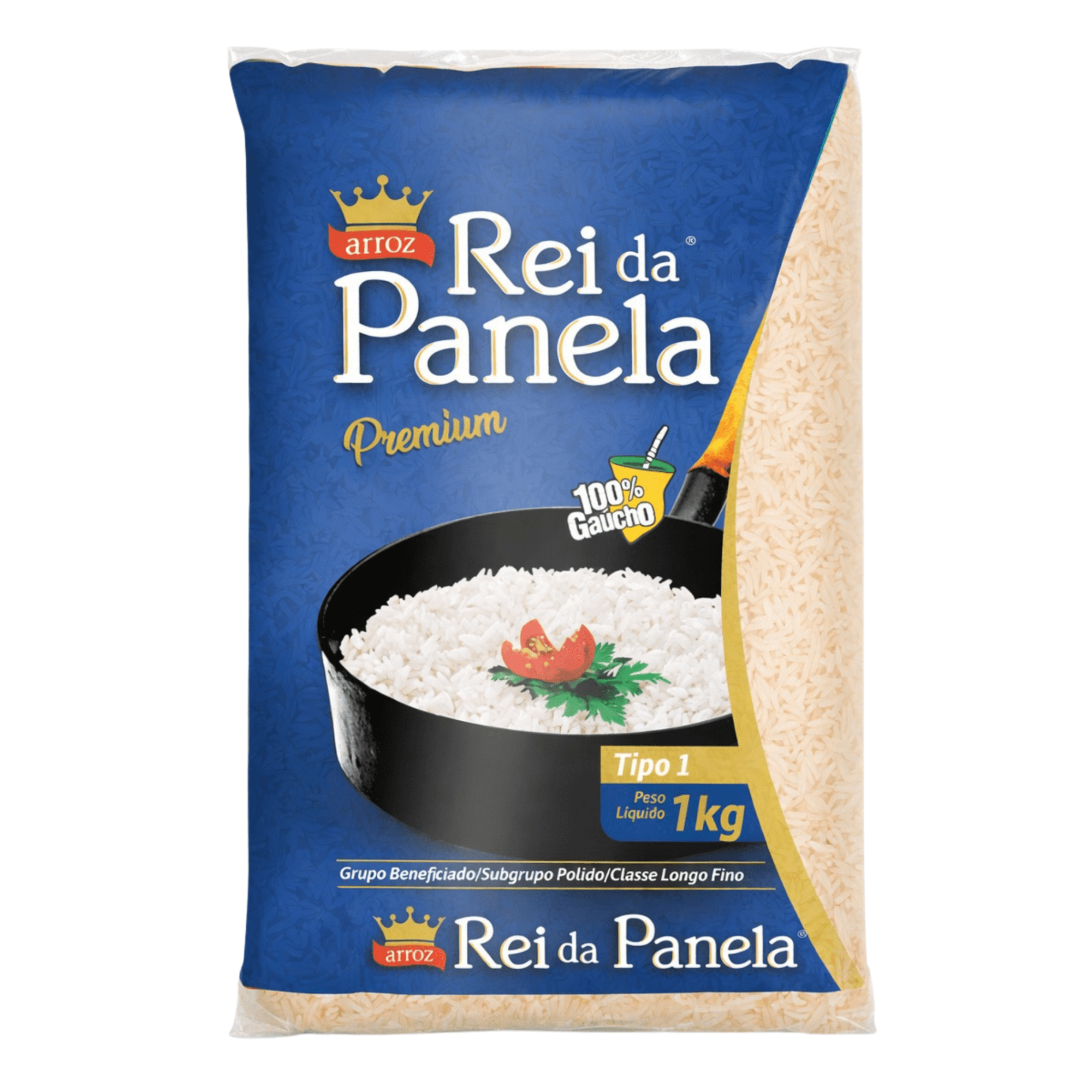 Arroz Tipo 1 Rei da Panela Branco 1kg