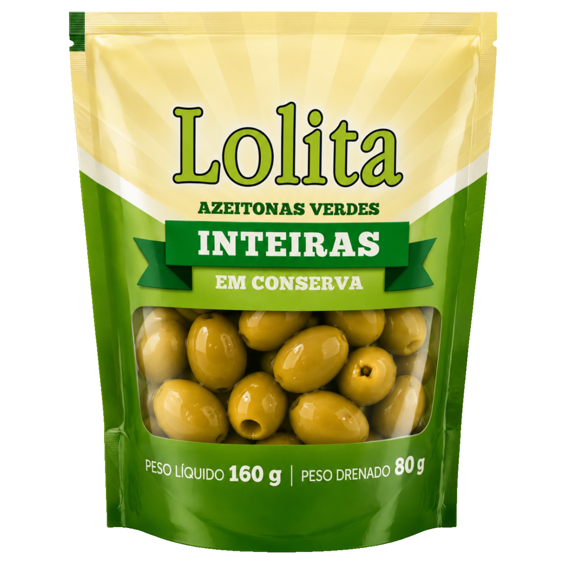 Azeitona Verde Lolita 80g Azeitona Verde Lolita 80g