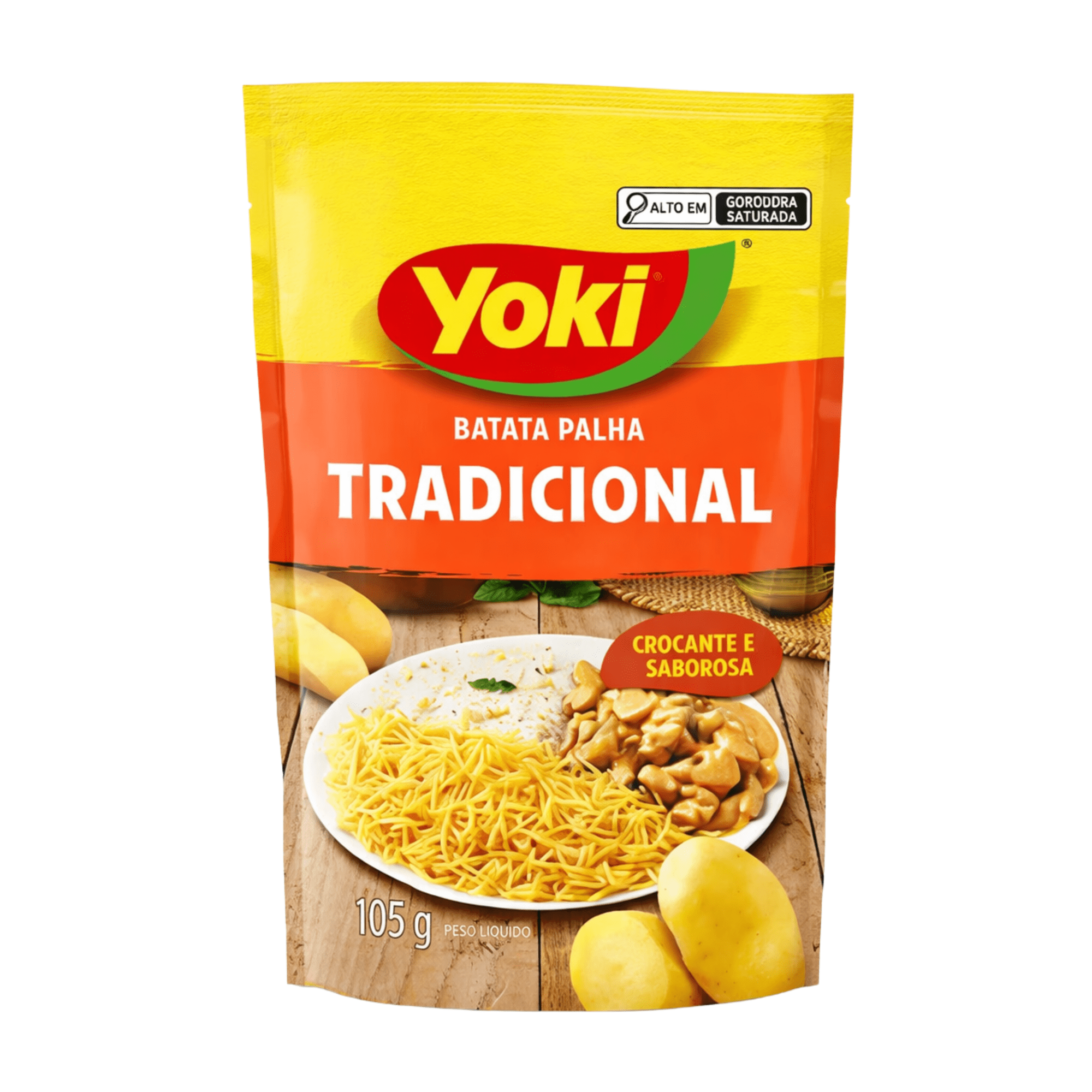 Batata Palha Yoki Tradicional 105g Batata Palha Yoki Tradicional 105g