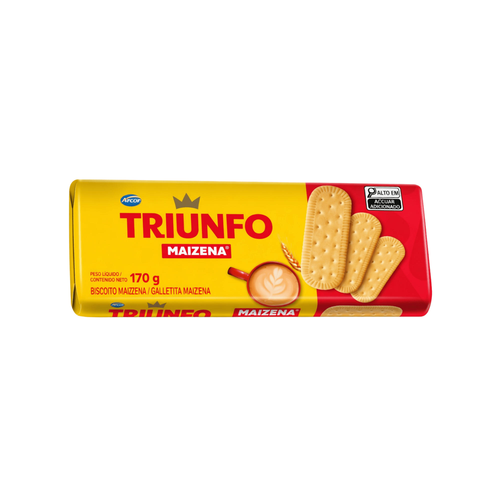 Biscoito Maizena Triunfo Tradicional 170g Biscoito Maizena Triunfo Tradicional 170g