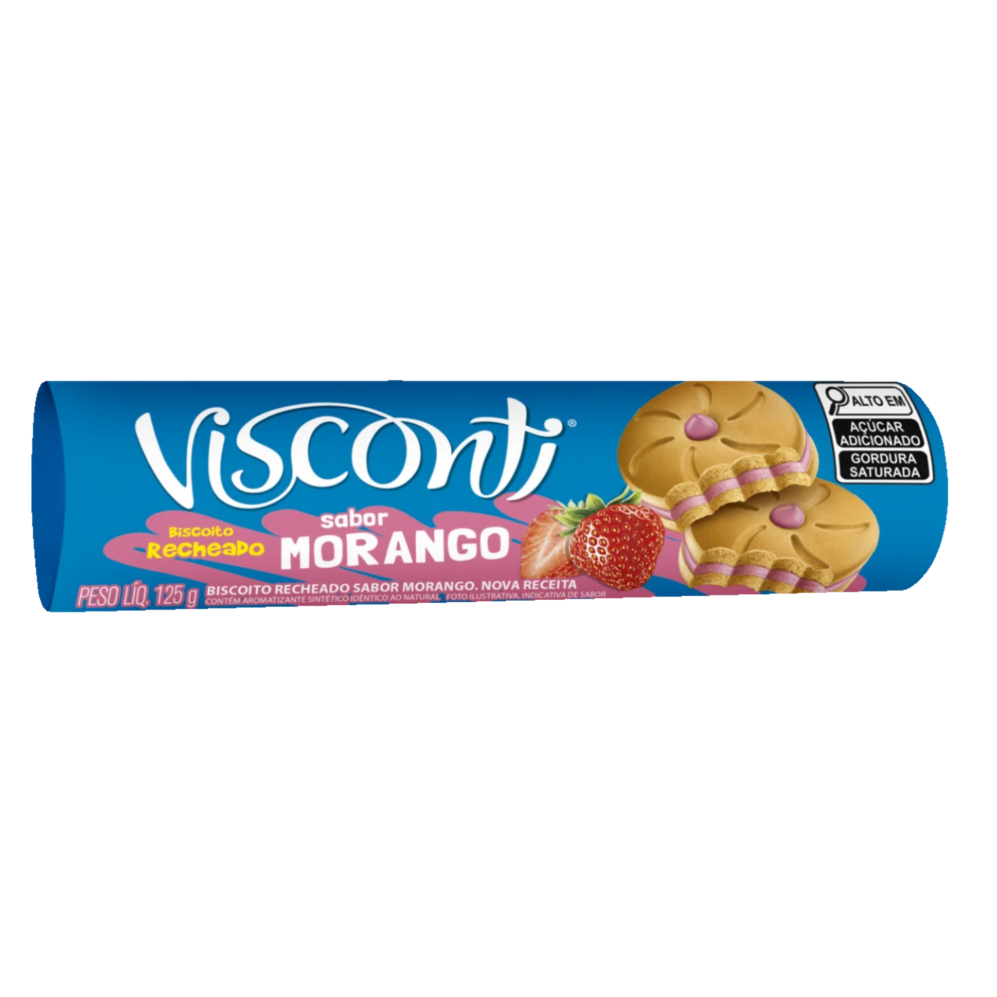 Biscoito Recheado Visconti 125g Biscoito Recheado Visconti 125g