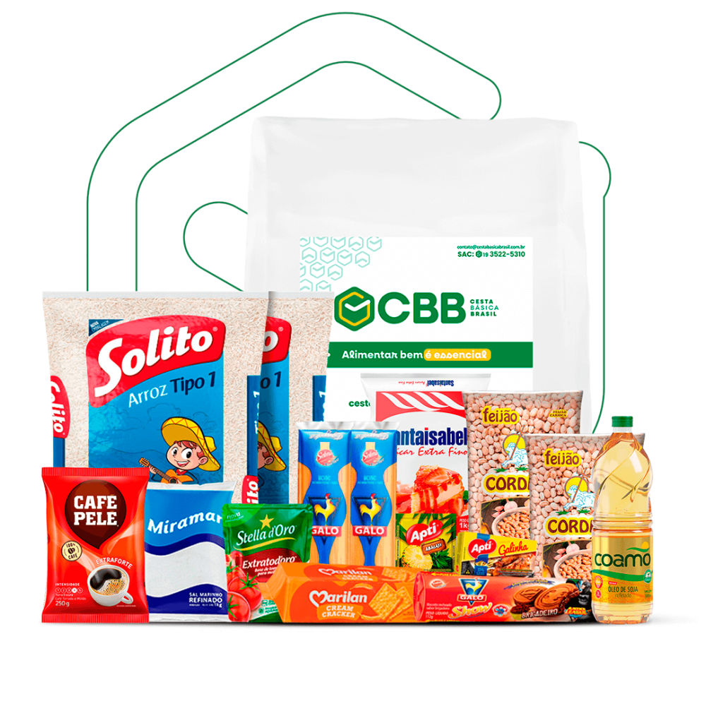 Cesta Básica Essencial 04 - 15 itens