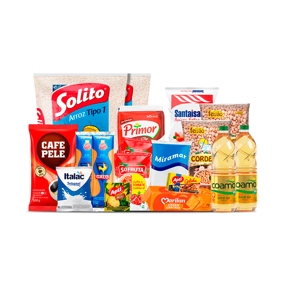 Cesta Básica Essencial 05 - 18 itens