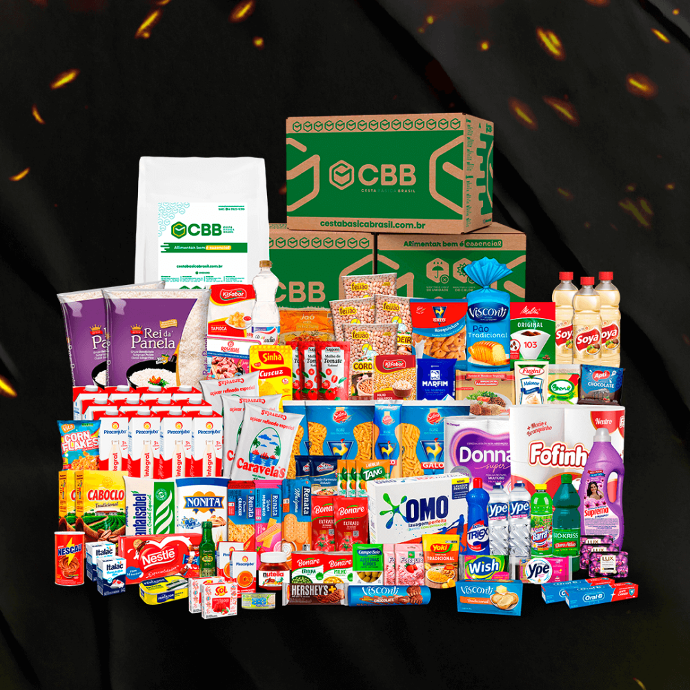 Cesta Básica Essencial Família - 106 itens Cesta Básica Essencial Família - 106 itens
