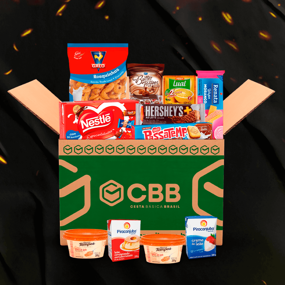 Cesta Básica Guloseimas - 11 itens