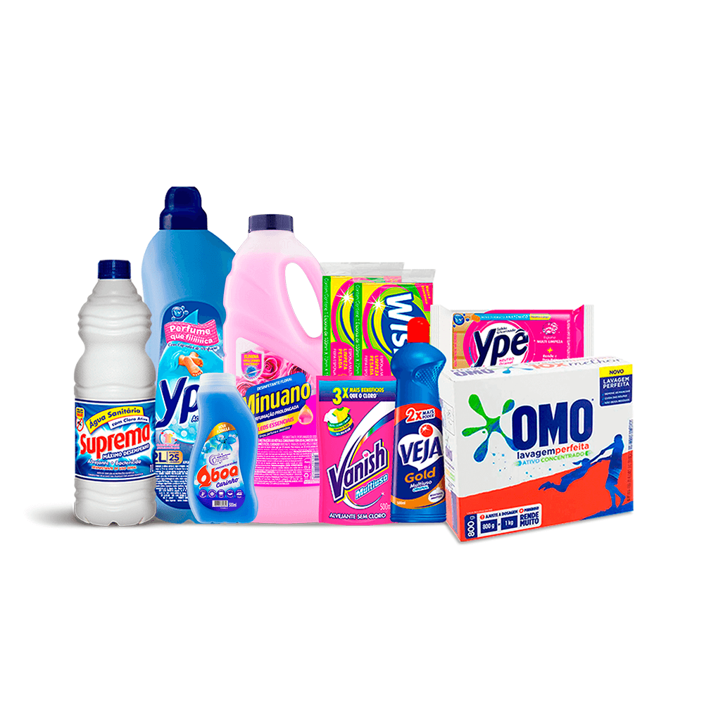 Cesta Básica Lavanderia - 10 itens