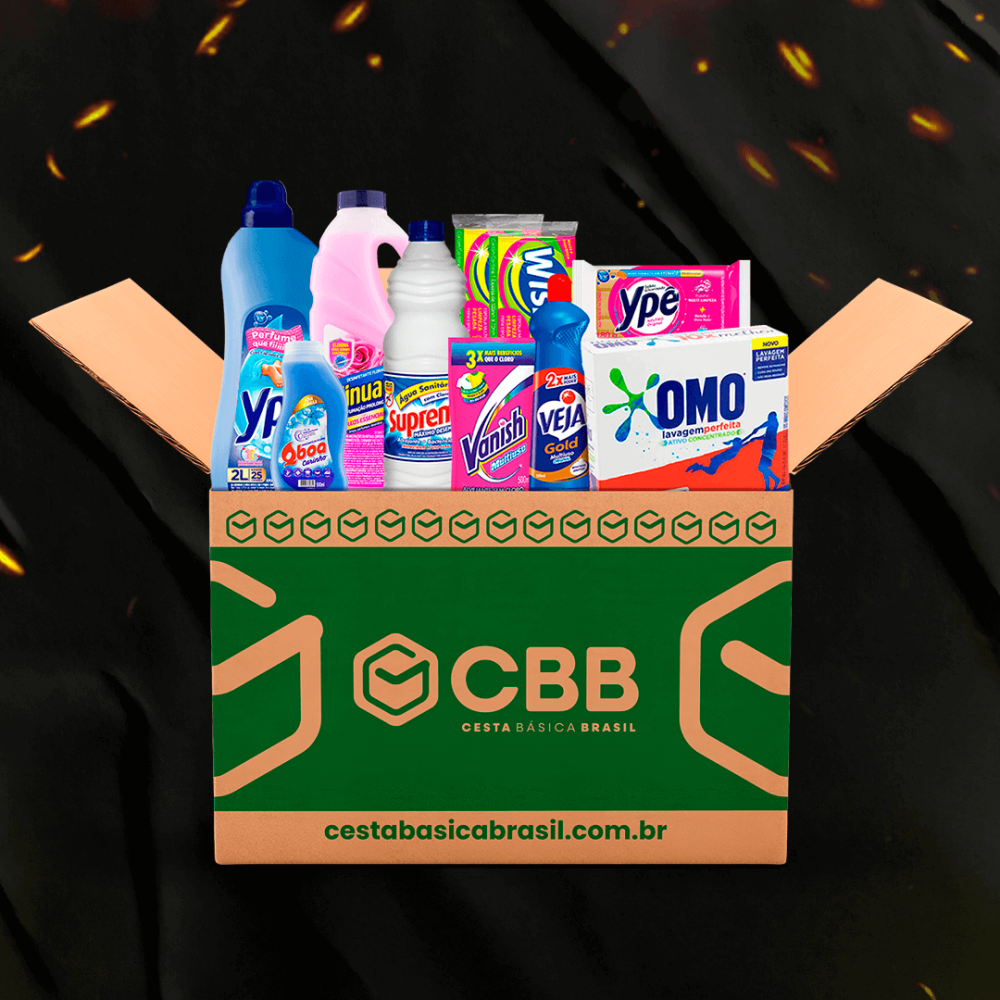 Cesta Básica Lavanderia - 10 itens