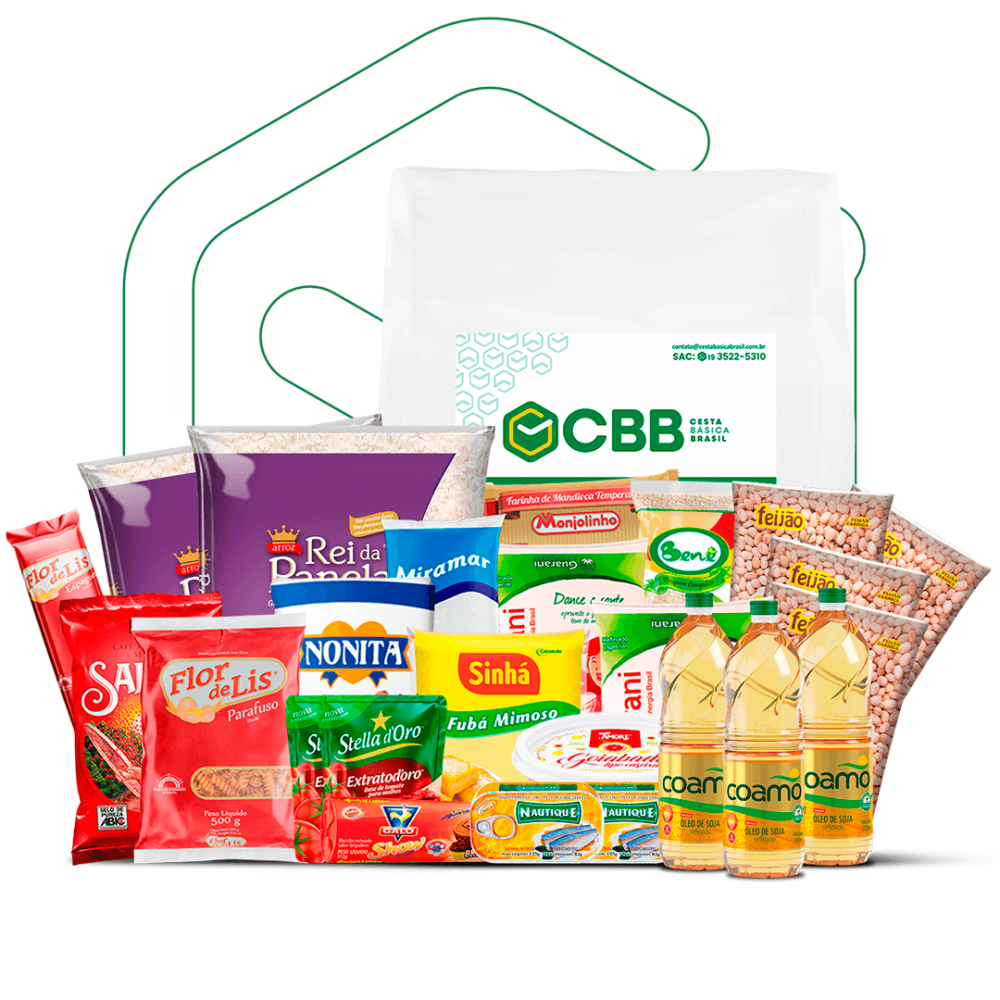 Cesta Básica Sindicato Construção Civil - 26 itens