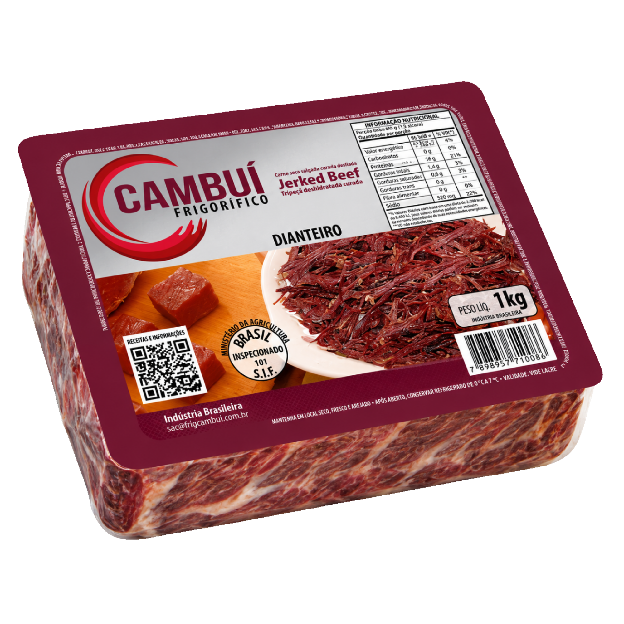 Charque Dianteiro Cambuí 400g