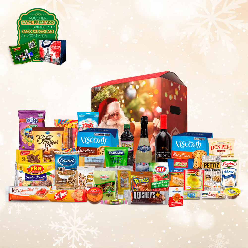 Encantos de natal - Cesta de Natal Encantos de natal - Cesta de Natal