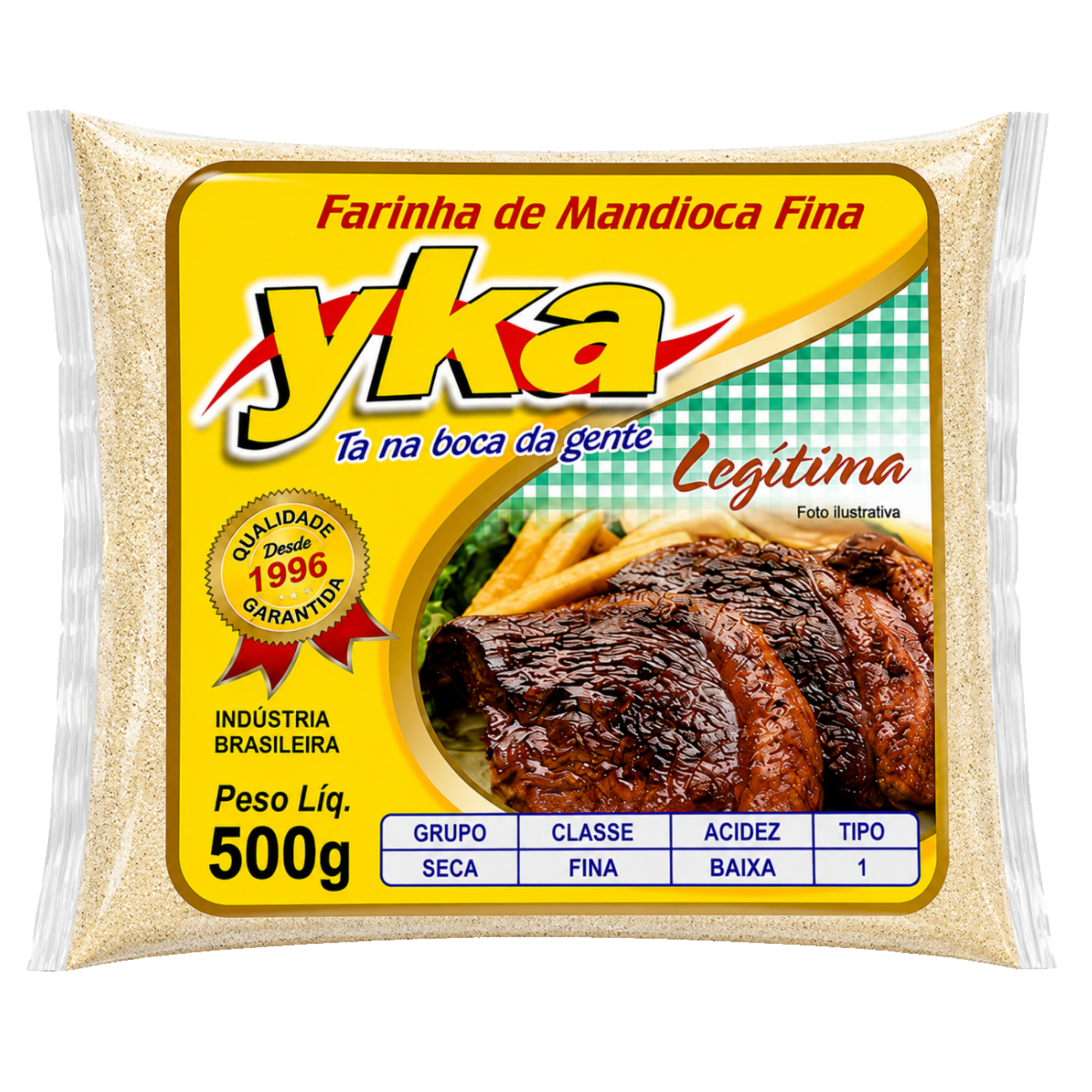 Farinha de Mandioca Yka 500g Farinha de Mandioca Yka 500g