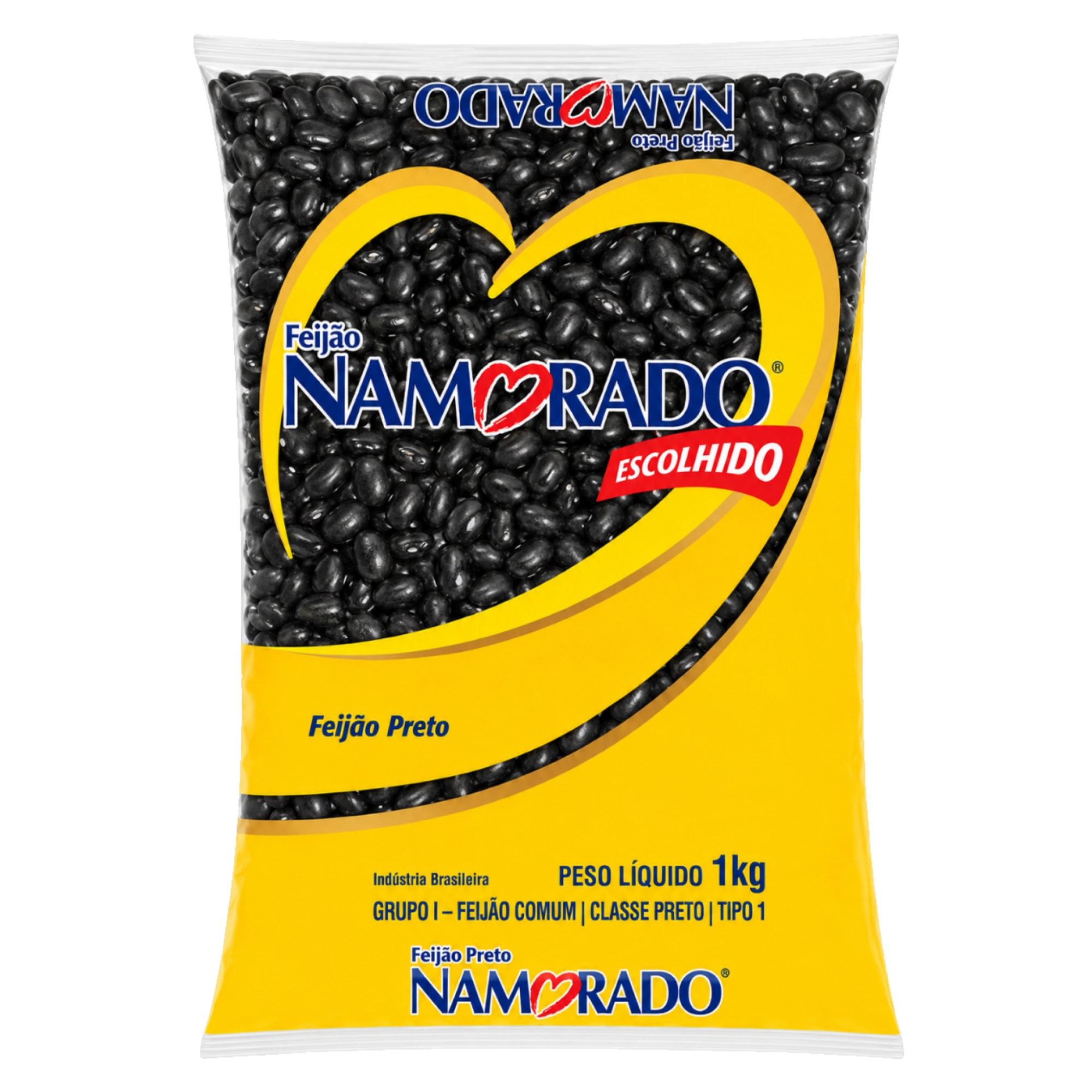 Feijão Preto Tipo 1 Namorado 1kg Feijão Preto Tipo 1 Namorado 1kg