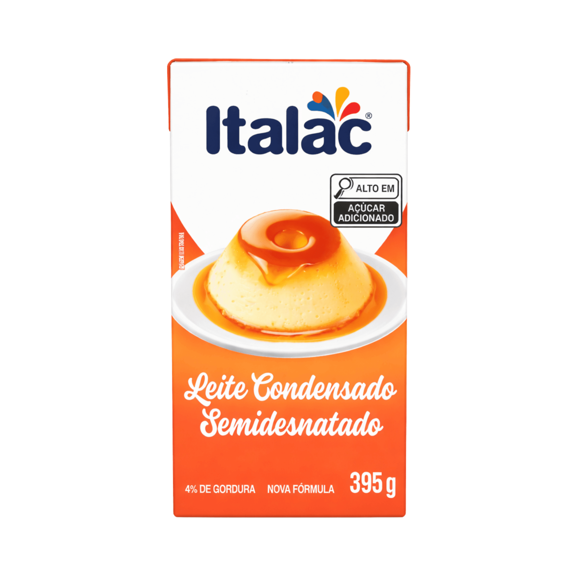 Leite Condensado Semi Desnatado Italac 395g