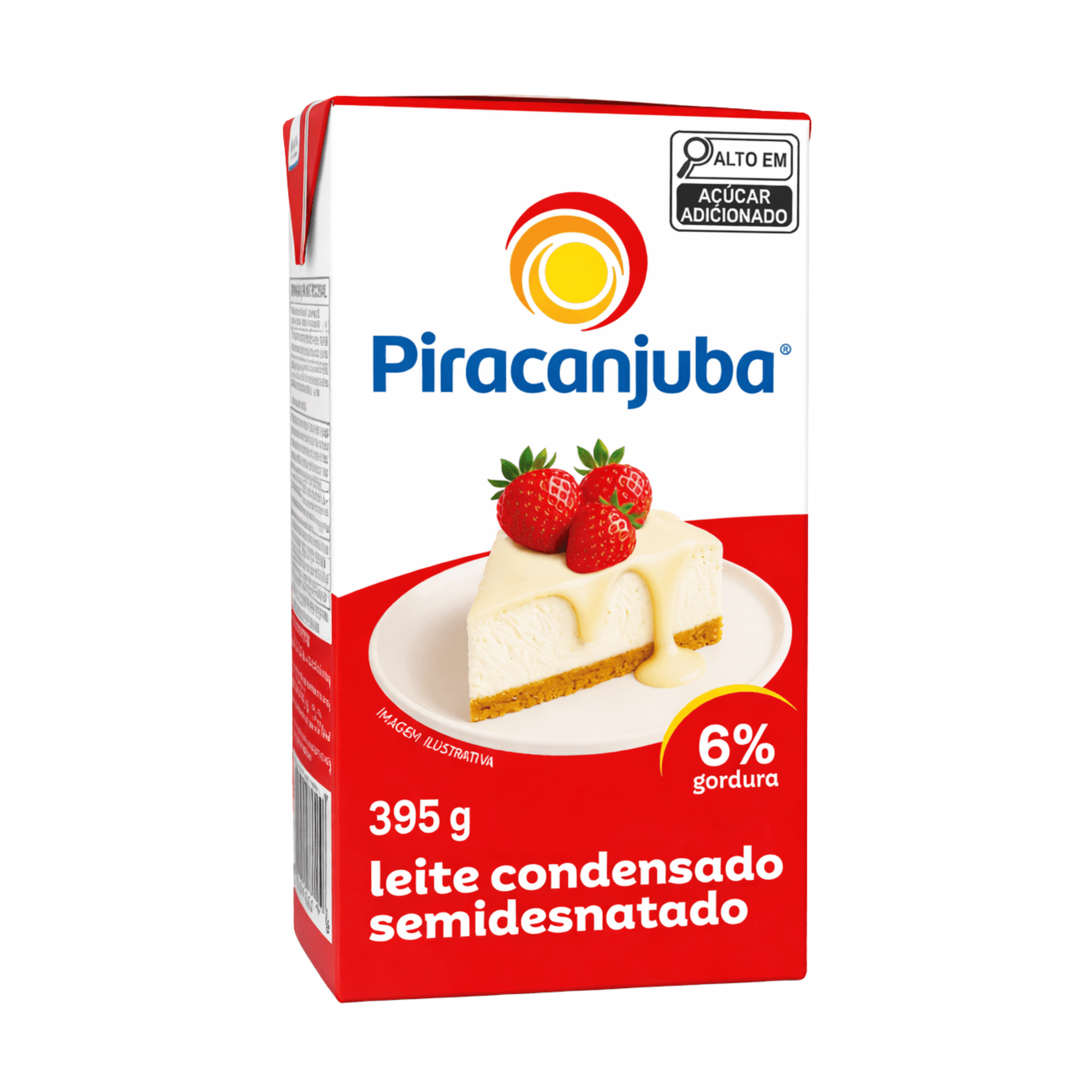 Leite Condensado Semi Desnatado Piracanjuba 395g Leite Condensado Semi Desnatado Piracanjuba 395g