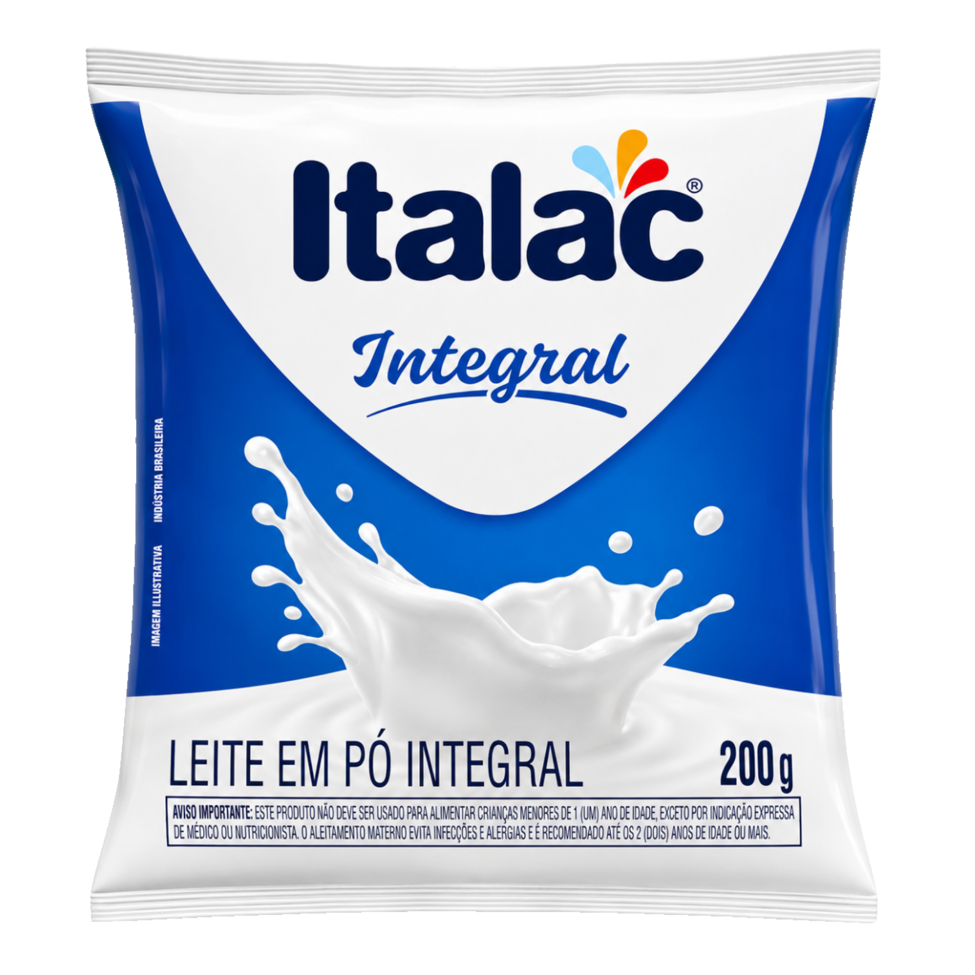 Leite em Pó Integral Italac 200g Leite em Pó Integral Italac 200g