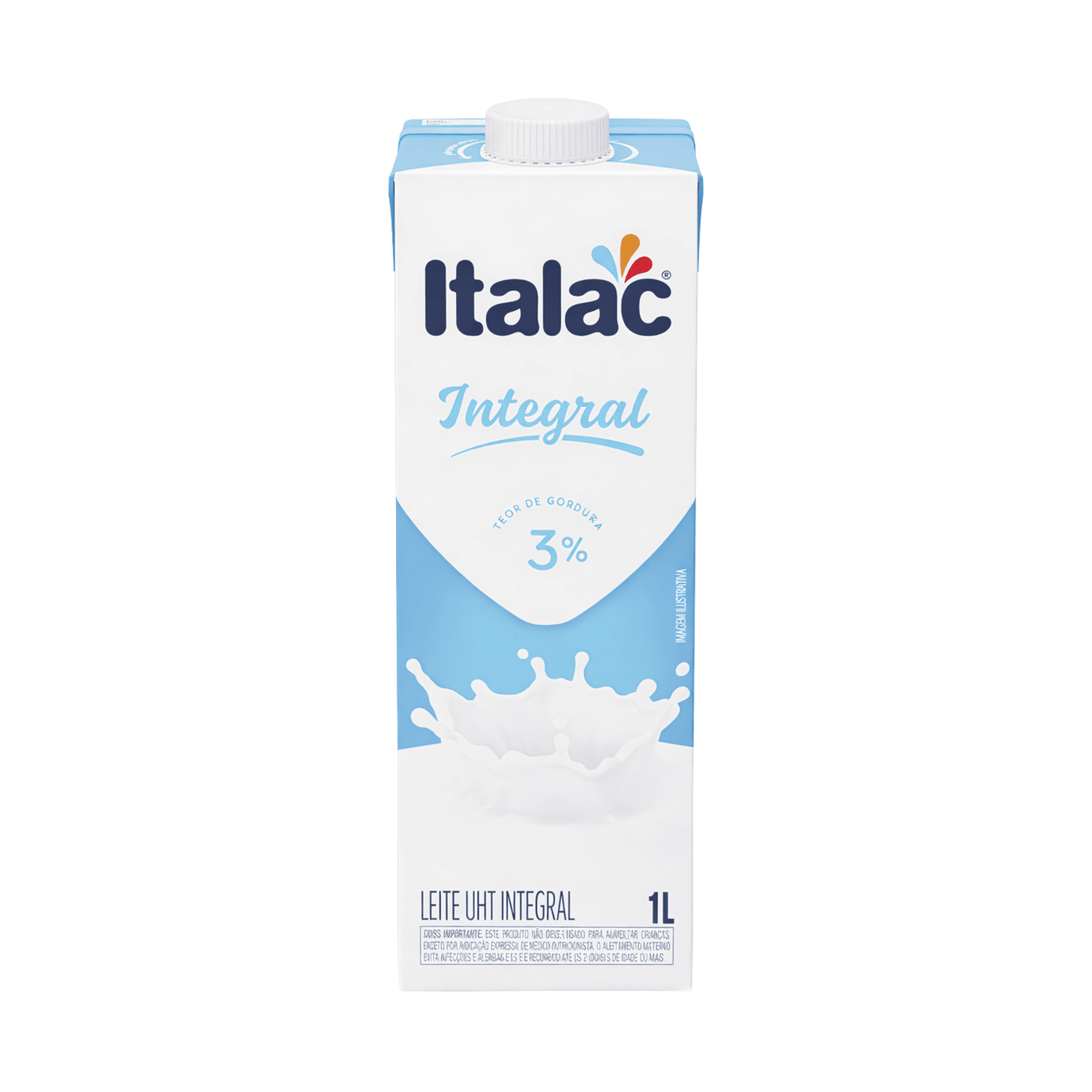 Leite Longa Vida Integral Italac 1L Leite Longa Vida Integral Italac 1L