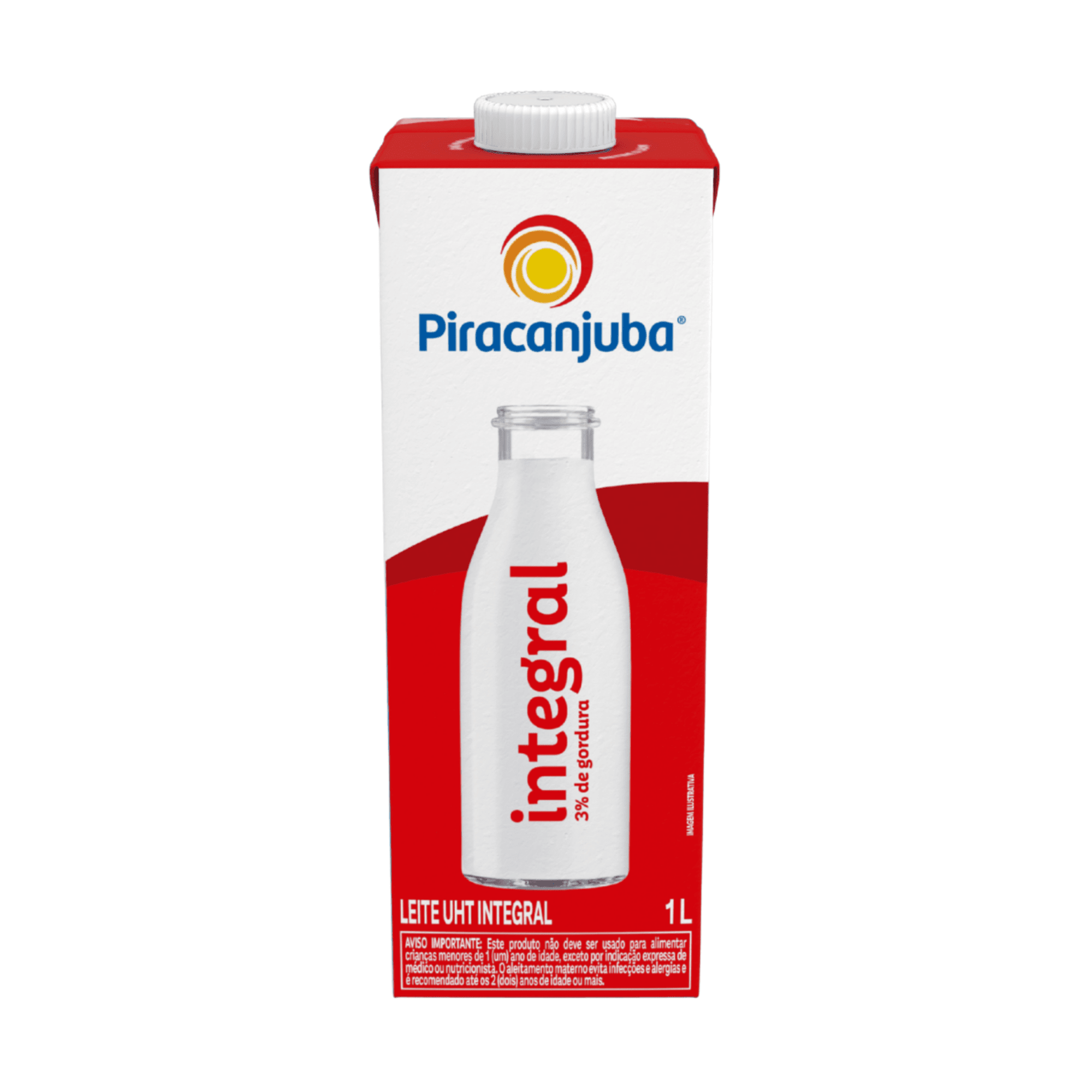 Leite Longa Vida Integral Piracanjuba 1L Leite Longa Vida Integral Piracanjuba 1L