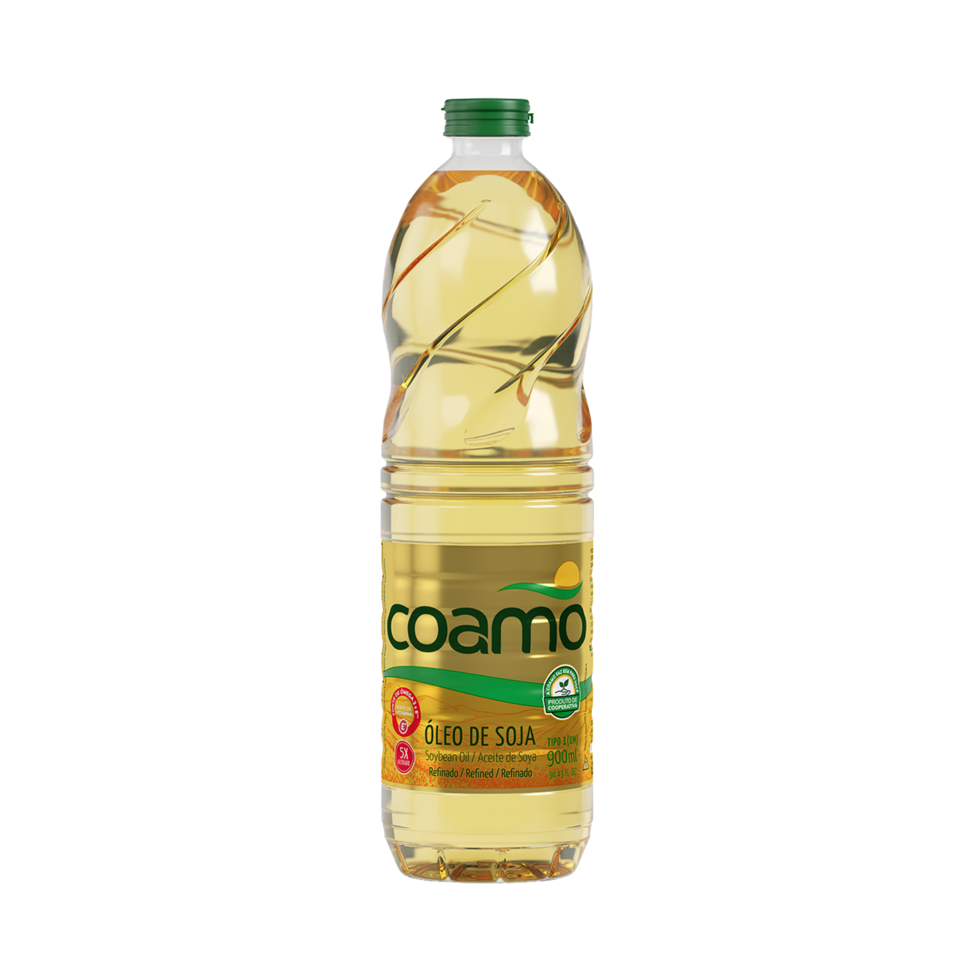 Óleo de Soja Coamo 900ml