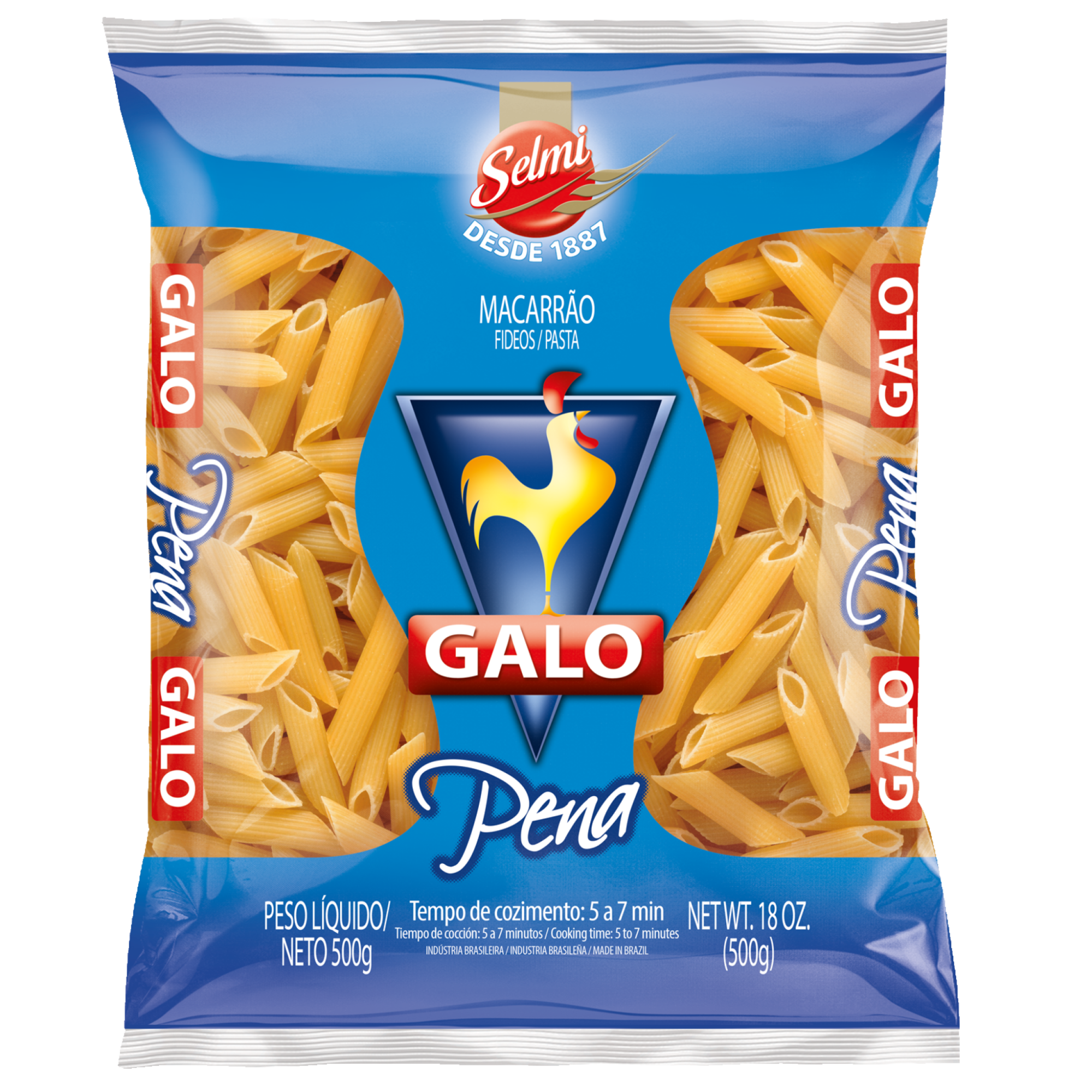 Macarrão Penne Sêmola 500g Macarrão Penne Sêmola 500g