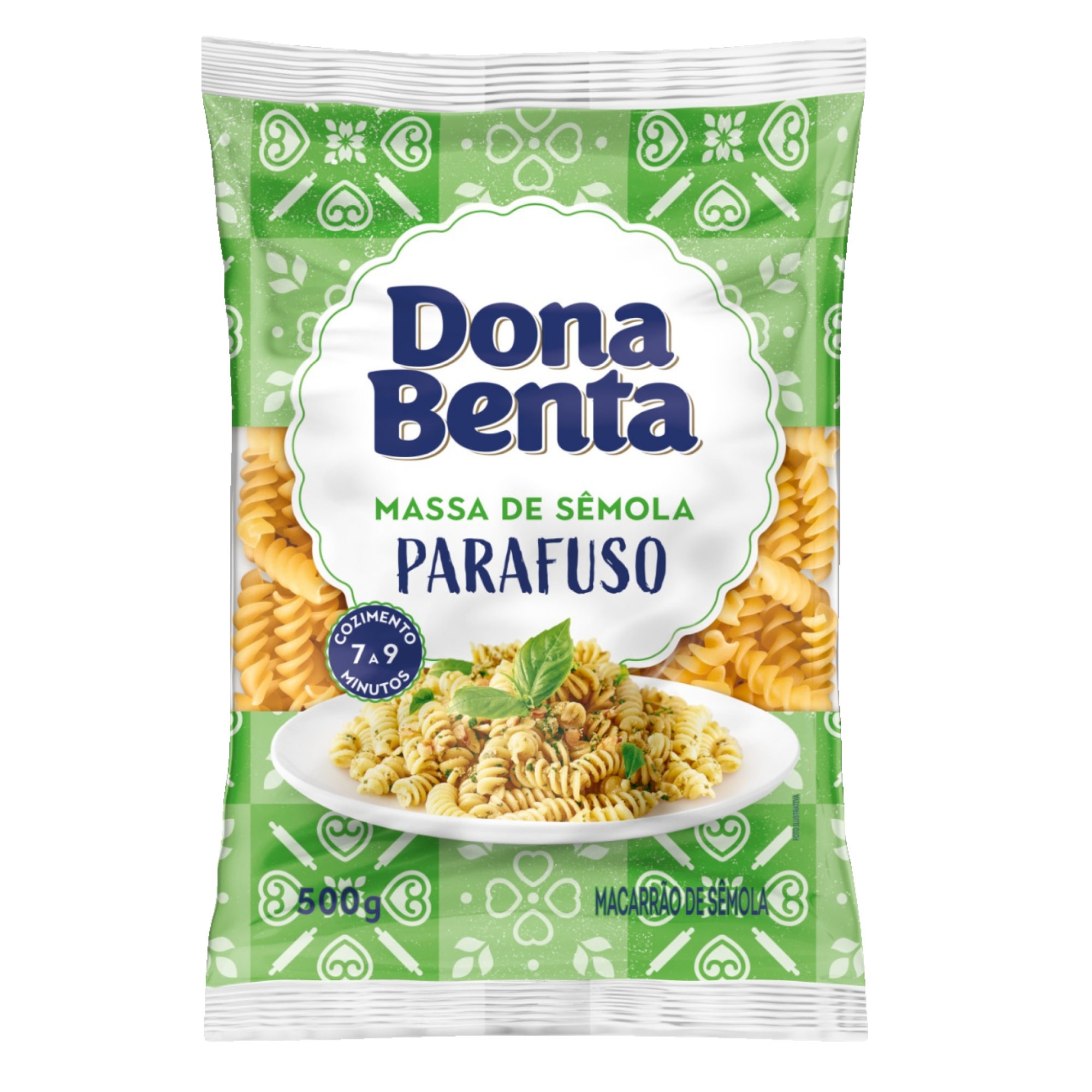 Macarrão Sêmola Dona Benta Parafuso 500g