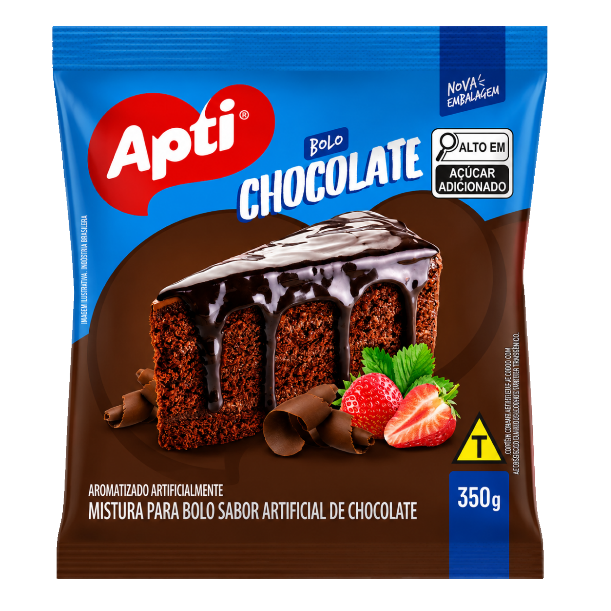 Mistura para Bolo Chocolate Apti 350g Mistura para Bolo Chocolate Apti 350g
