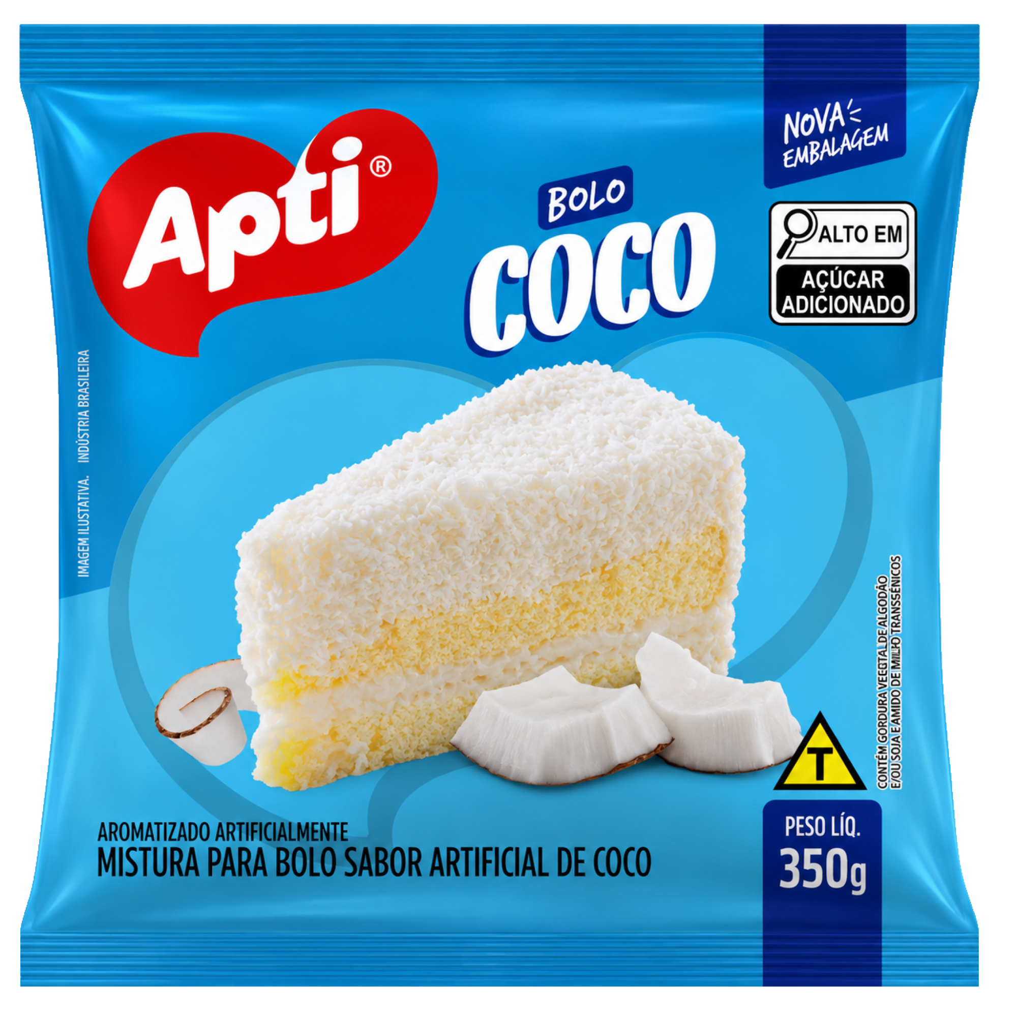 Mistura para Bolo Coco APTI 350g Mistura para Bolo Coco APTI 350g
