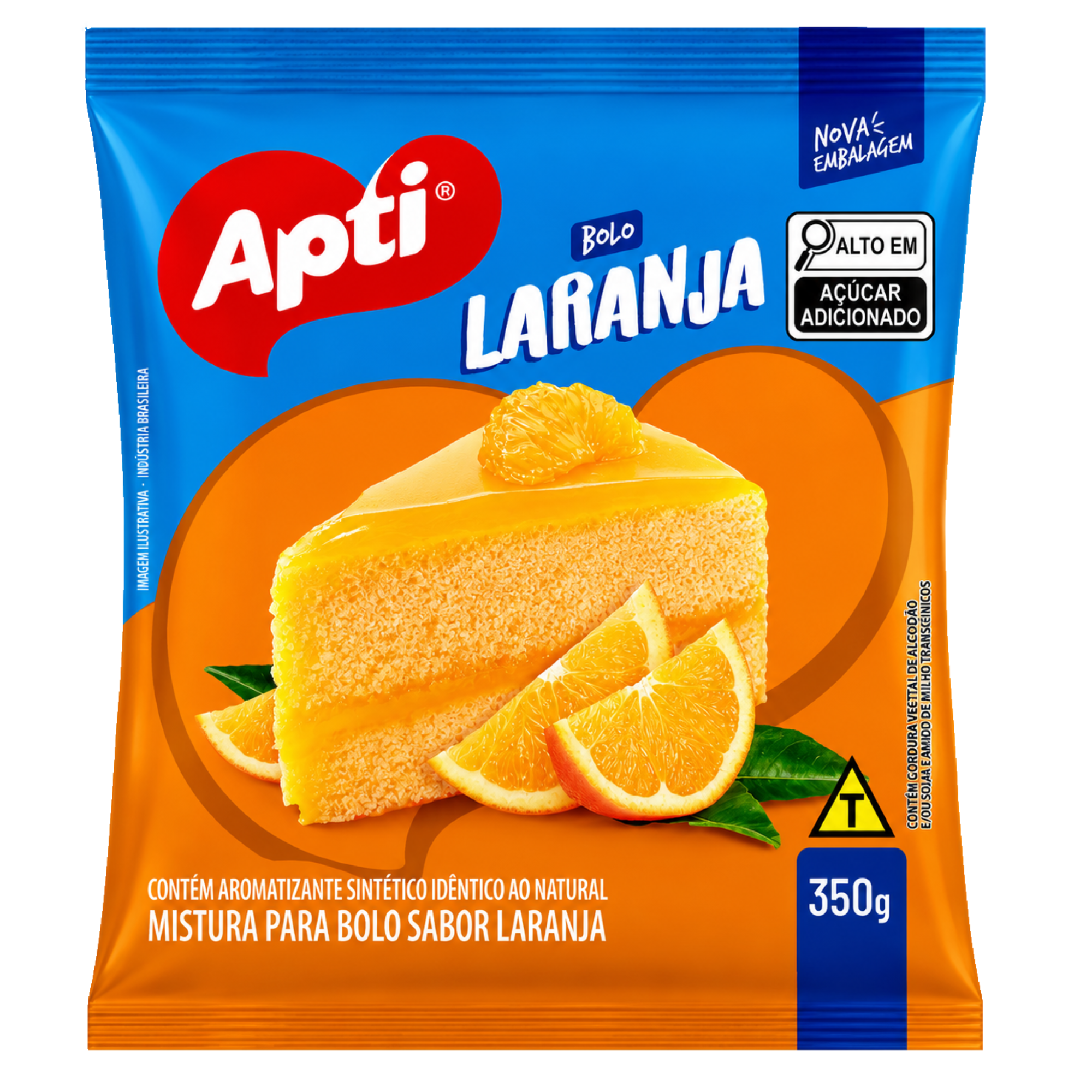 Mistura para Bolo Laranja Apti 350g