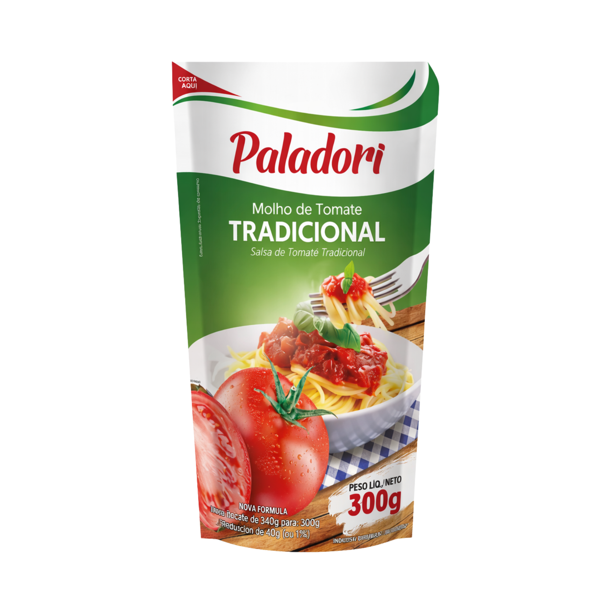 Molho de Tomate Paladori 300g Molho de Tomate Paladori 300g