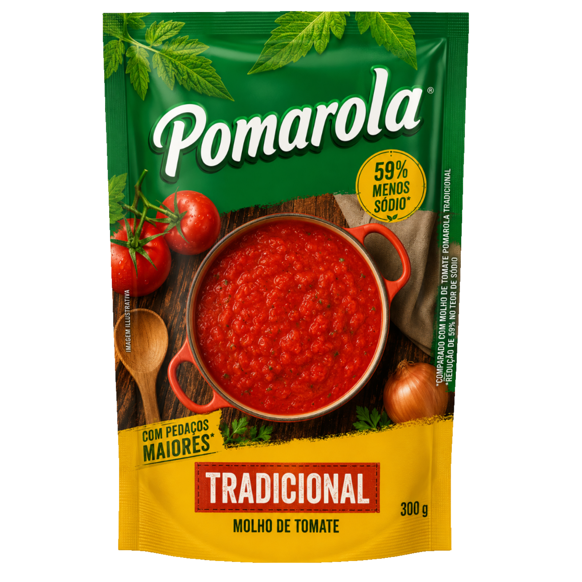 Molho de Tomate Pomarola 300g Molho de Tomate Pomarola 300g