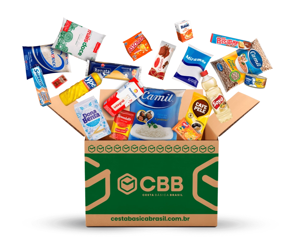 Monte sua cesta de alimentos