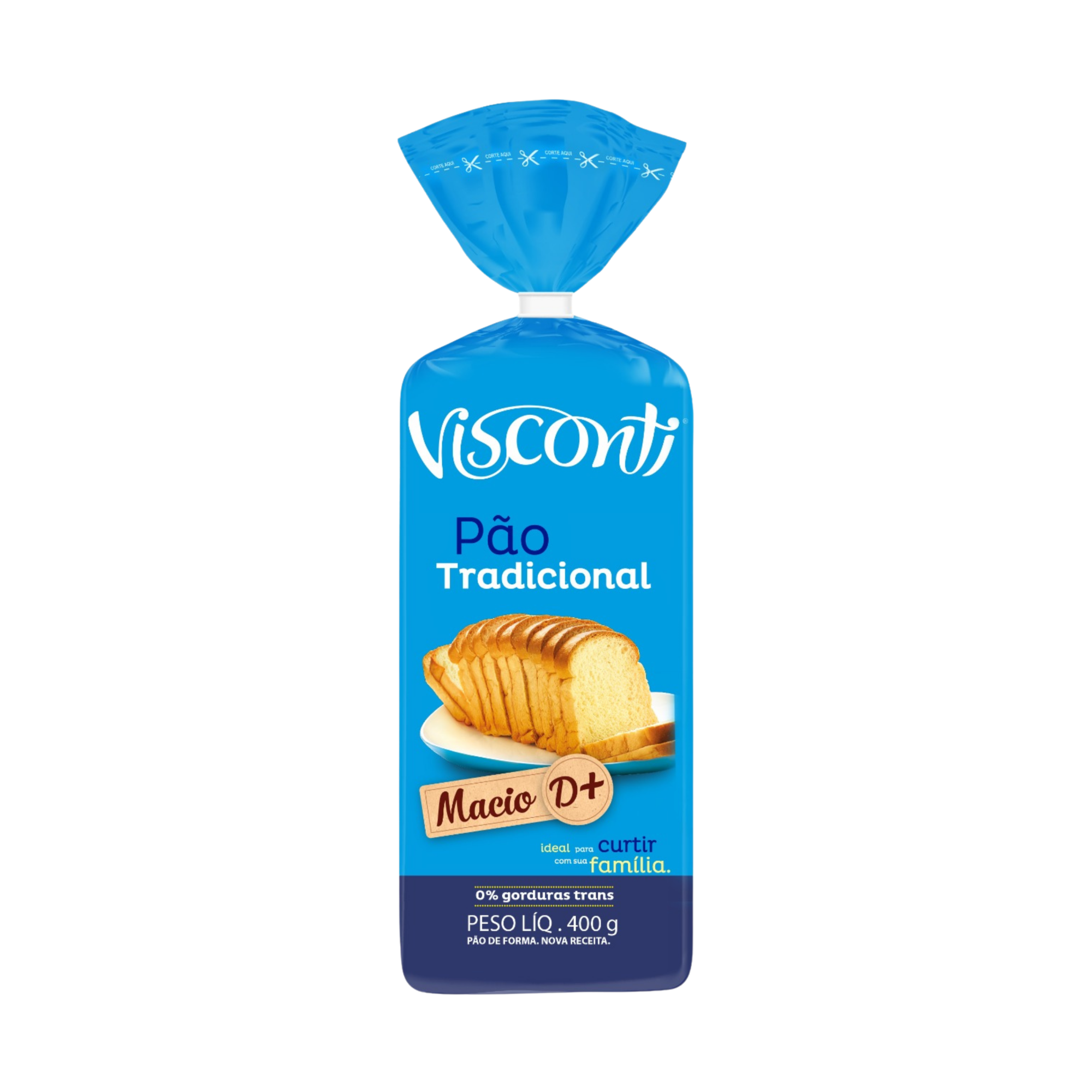Pão de Forma Visconti 400g Pão de Forma Visconti 400g