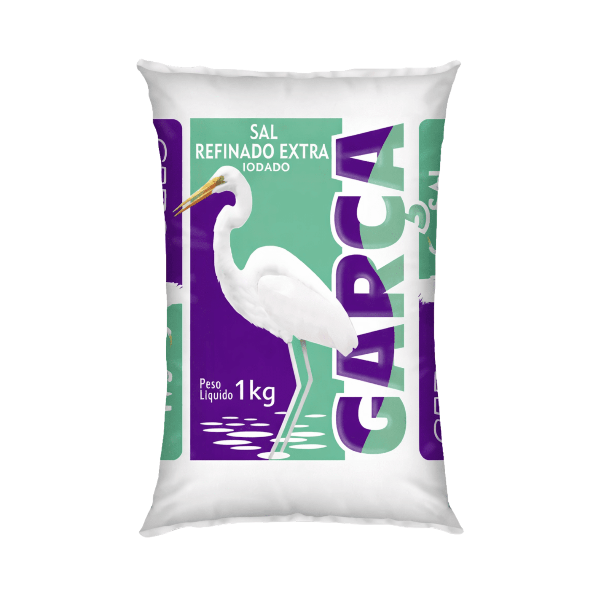 Sal Refinado Garça 1kg