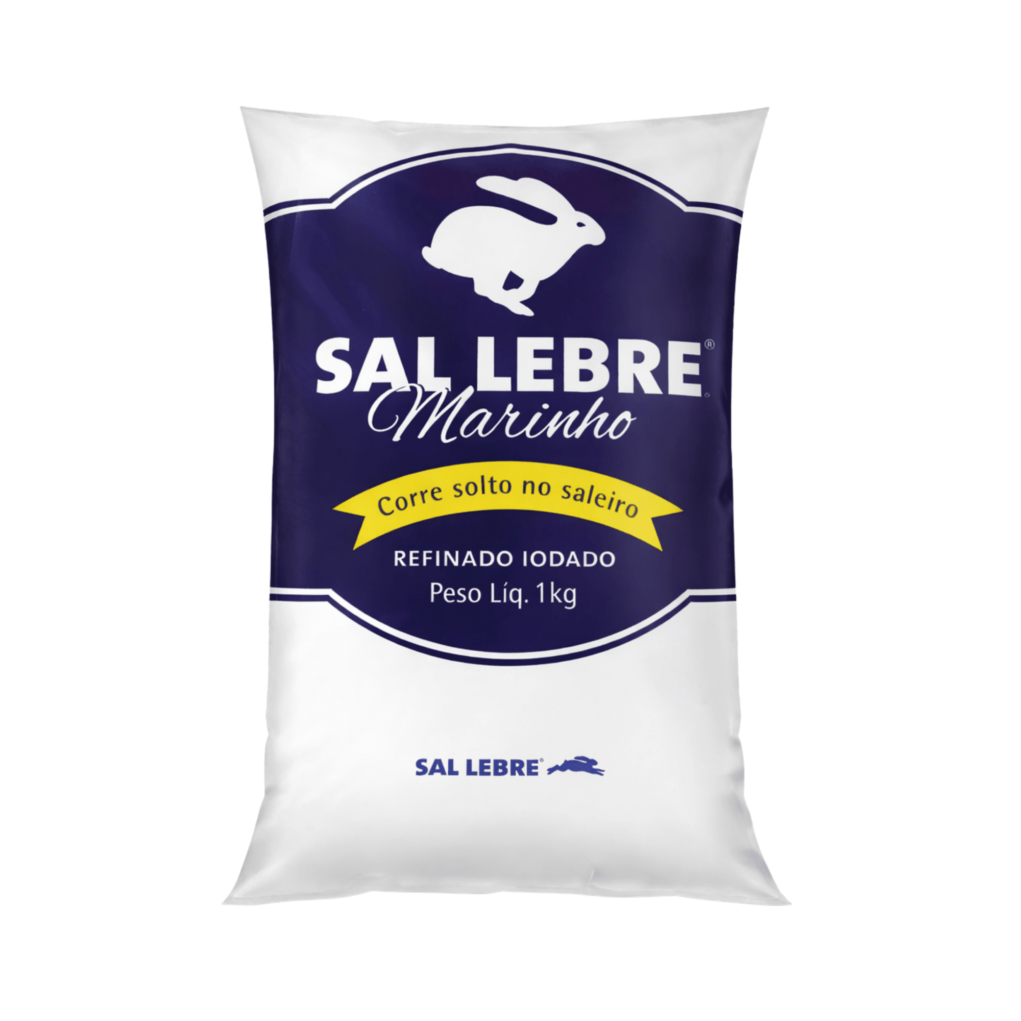 Sal Refinado Lebre 1kg Sal Refinado Lebre 1kg