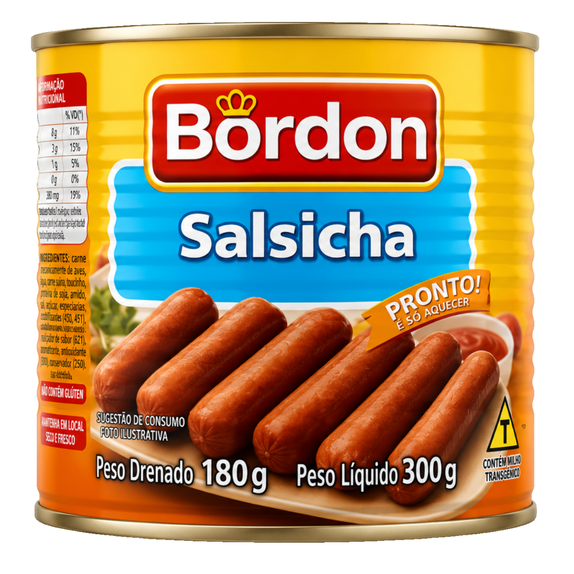 Salsicha Bordon 180g