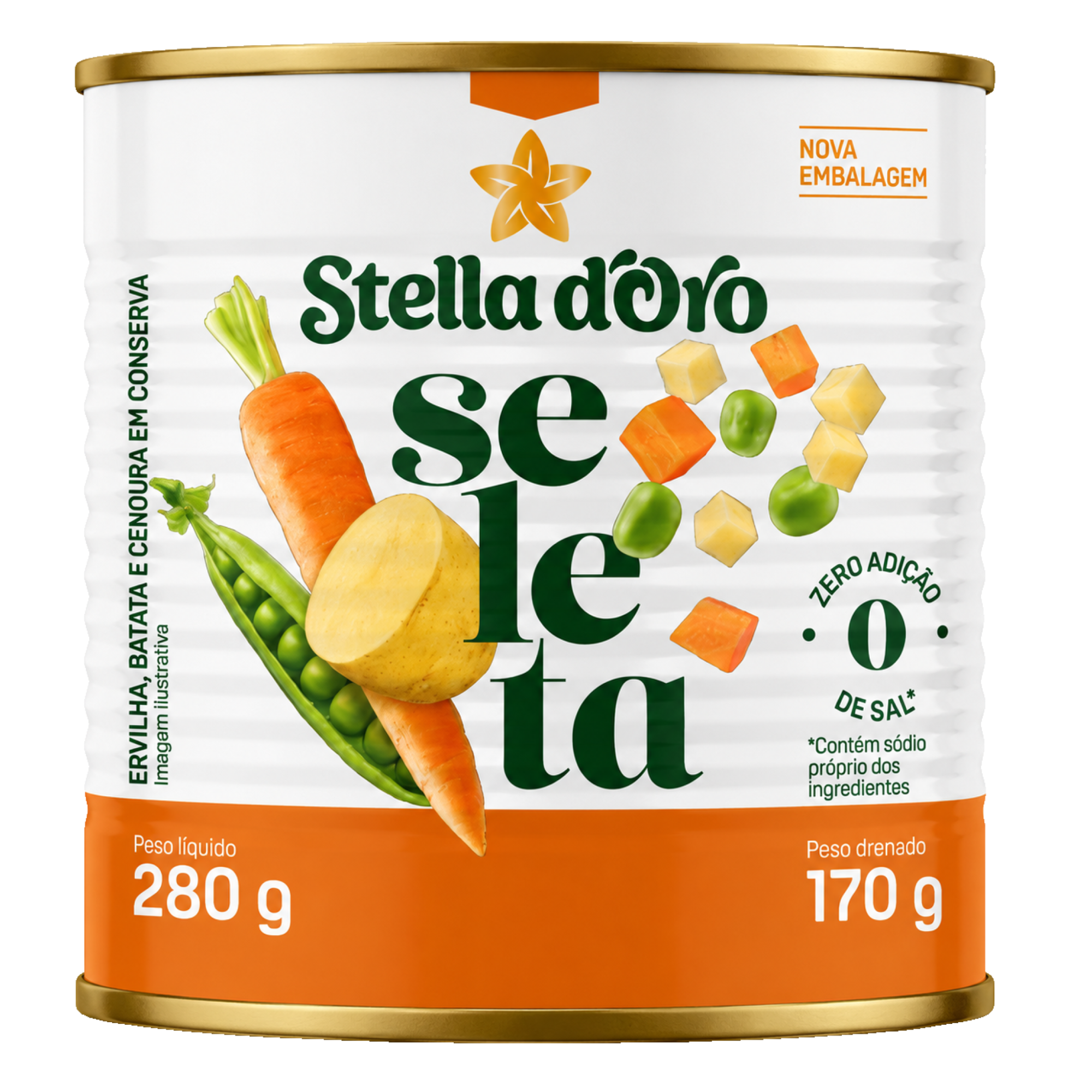 Seleta de Legumes Stella Doro 170g Seleta de Legumes Stella Doro 170g