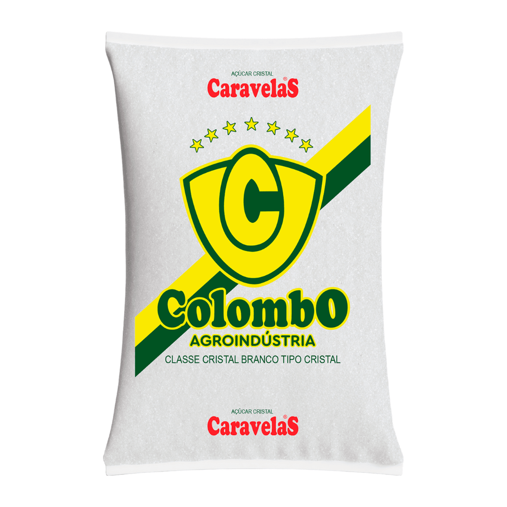 Açúcar Cristal Colombo Caravelas 5kg