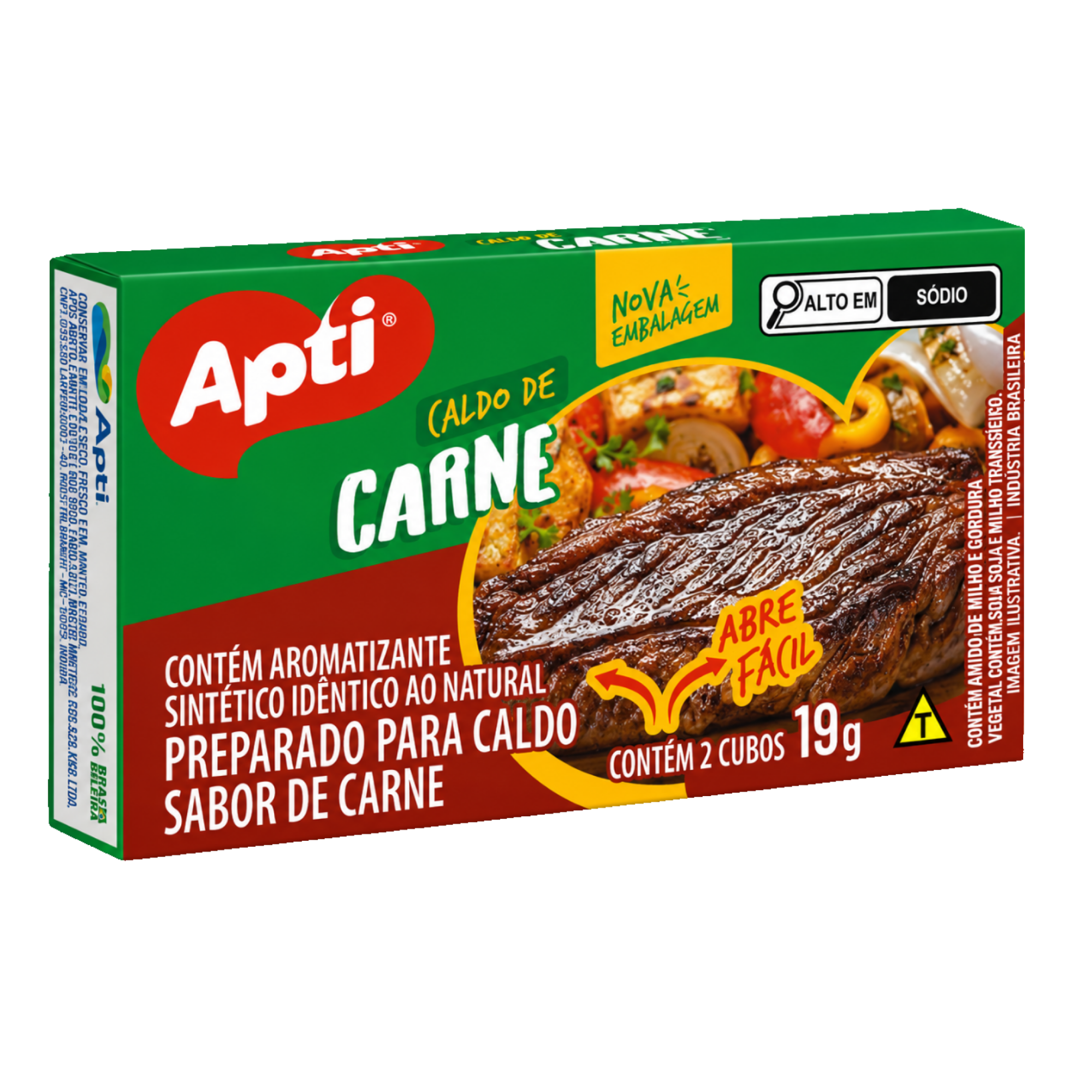 Caldo de Carne Apti Sachê 19g
