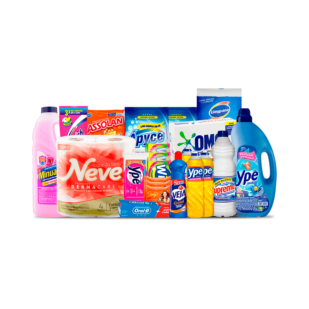 Cesta Básica Casa Limpa 2 - 22 itens