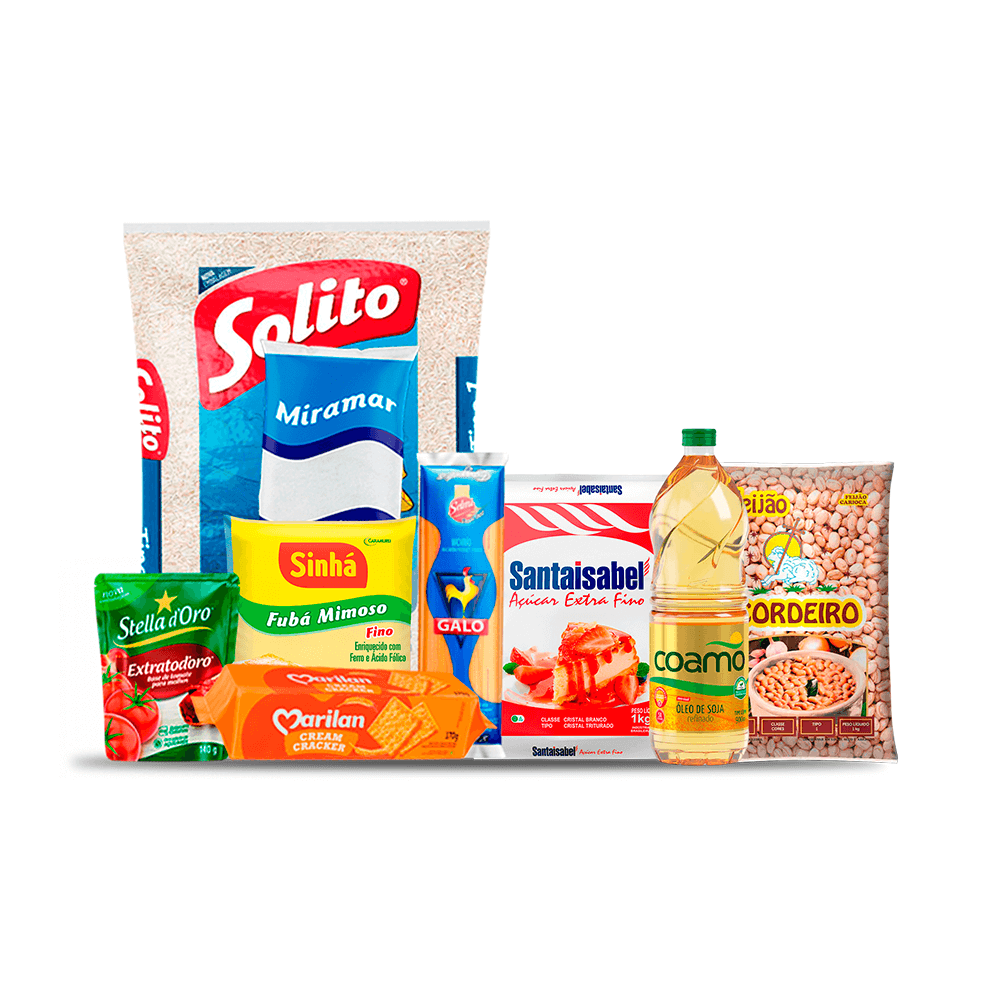 Cesta Básica Essencial 02 - 09 itens
