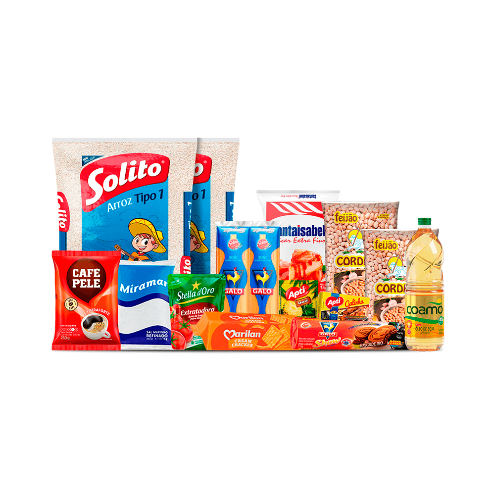 Cesta Básica Essencial 04 - 15 itens