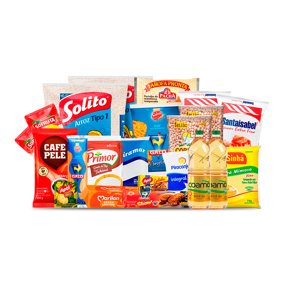Cesta Básica Essencial 06 - 22 itens