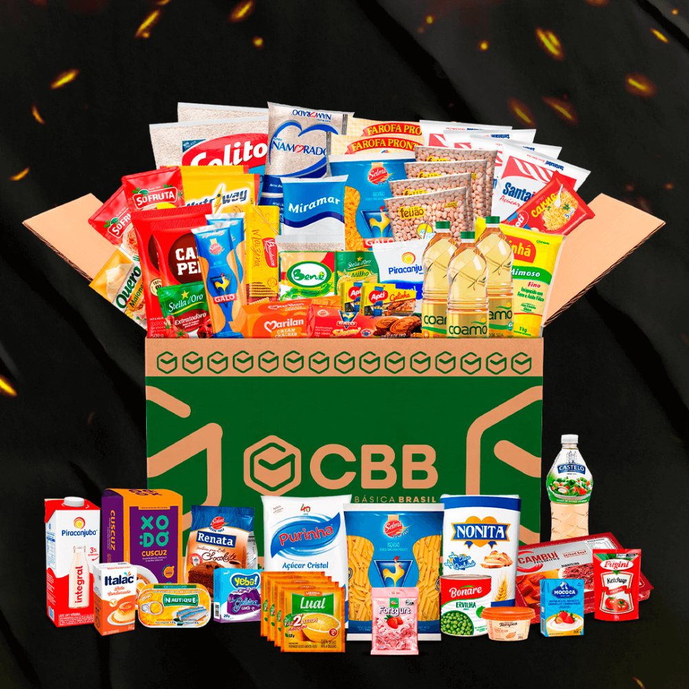 Cesta Básica Essencial 10 - 58 itens