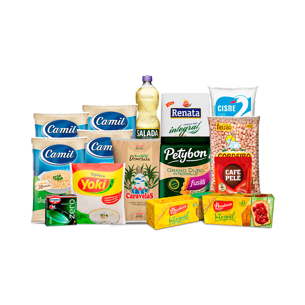 Cesta Básica Fitness - 15 itens Cesta Básica Fitness - 15 itens