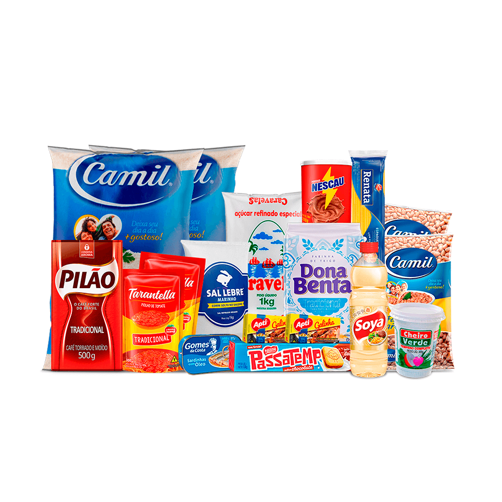 Cesta Básica Premium 2 - 18 itens