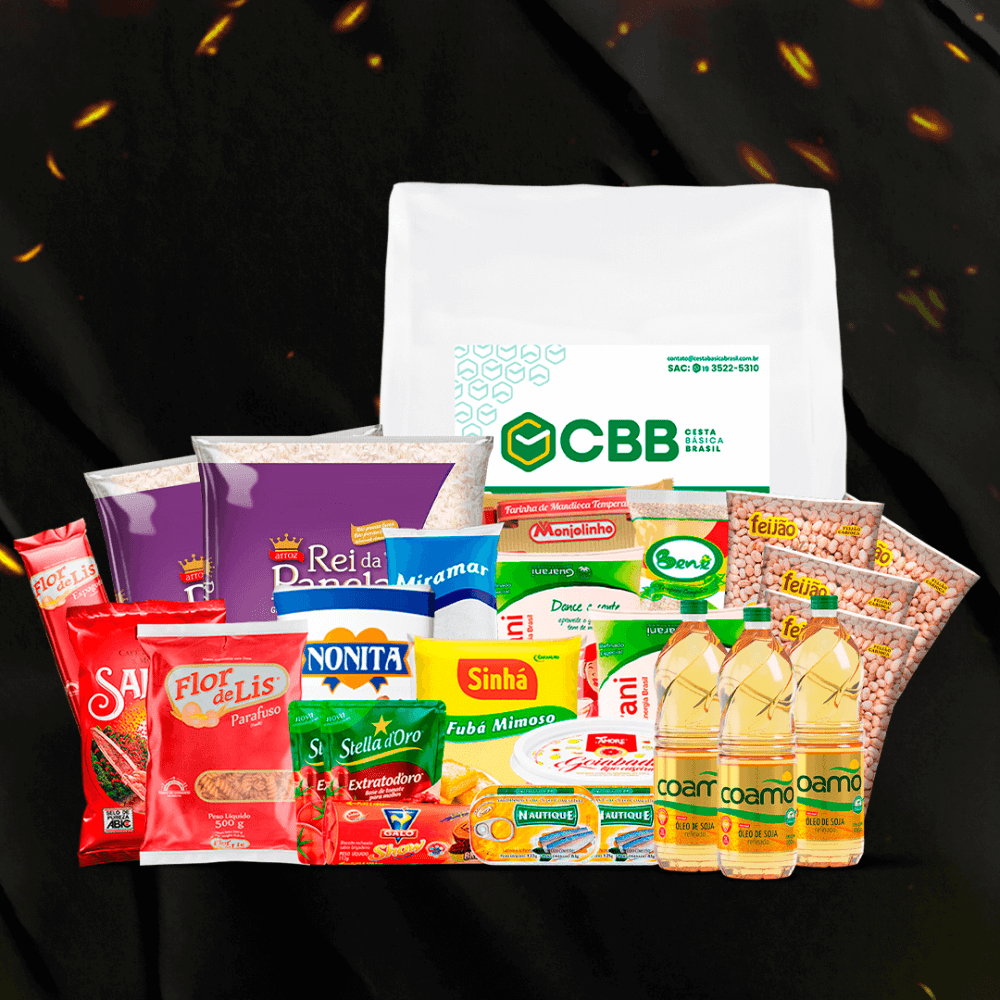 Cesta Básica Sindicato Construção Civil - 26 itens