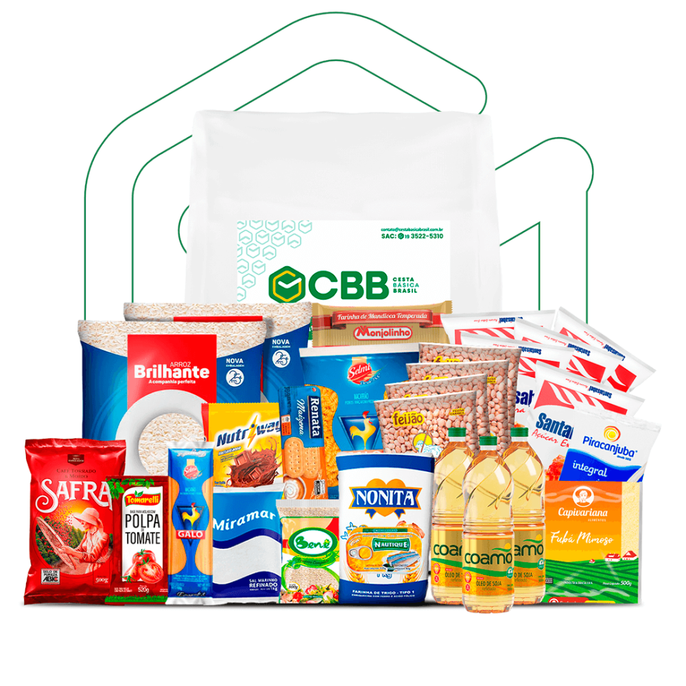 Cesta Básica Sindicato Escolar - 27 itens