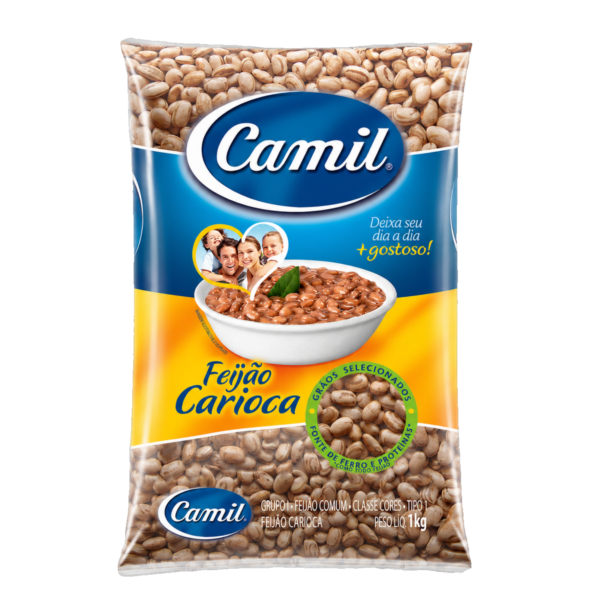 Feijão Carioca Tipo 1 Camil 1kg