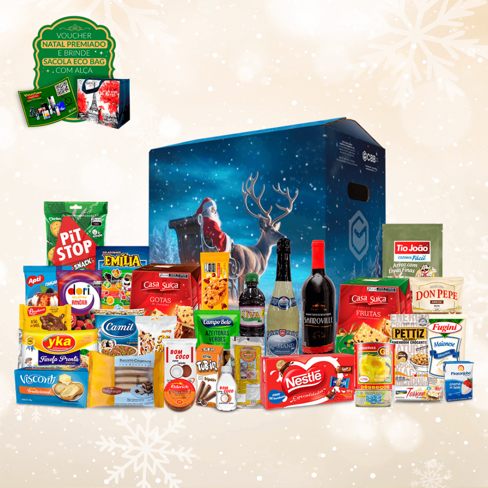 Luzes de natal - Cesta de Natal