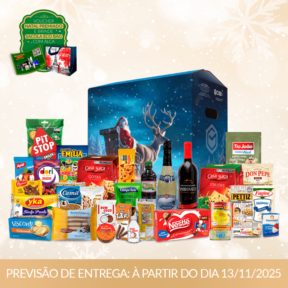 Luzes de natal - Cesta de Natal